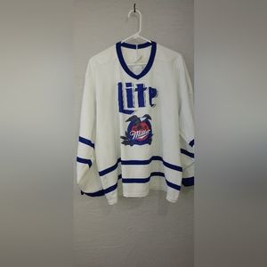 Miller lite mens jersey XL used